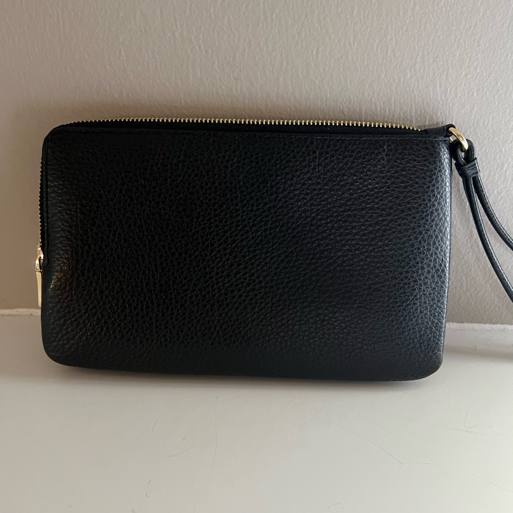 Coach Signature Black and Brown Wristlet. NWOT - Picture 2 of 5
